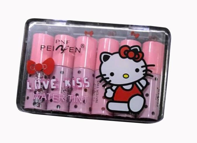 HK Love Kiss Water Lip Tint Color Liptint 6 Pieces Lipstick Set Philippines