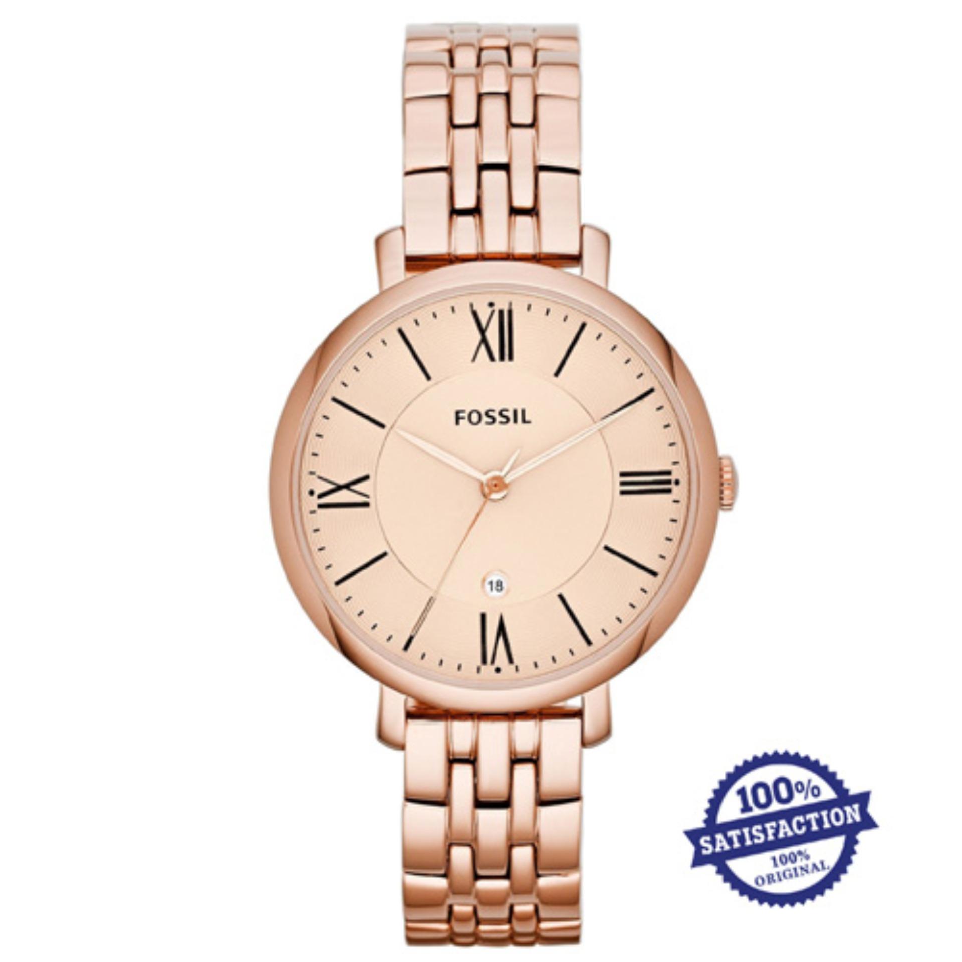 Fossil ES3435 Jacqueline Rose Gold Dial Women's Watch
