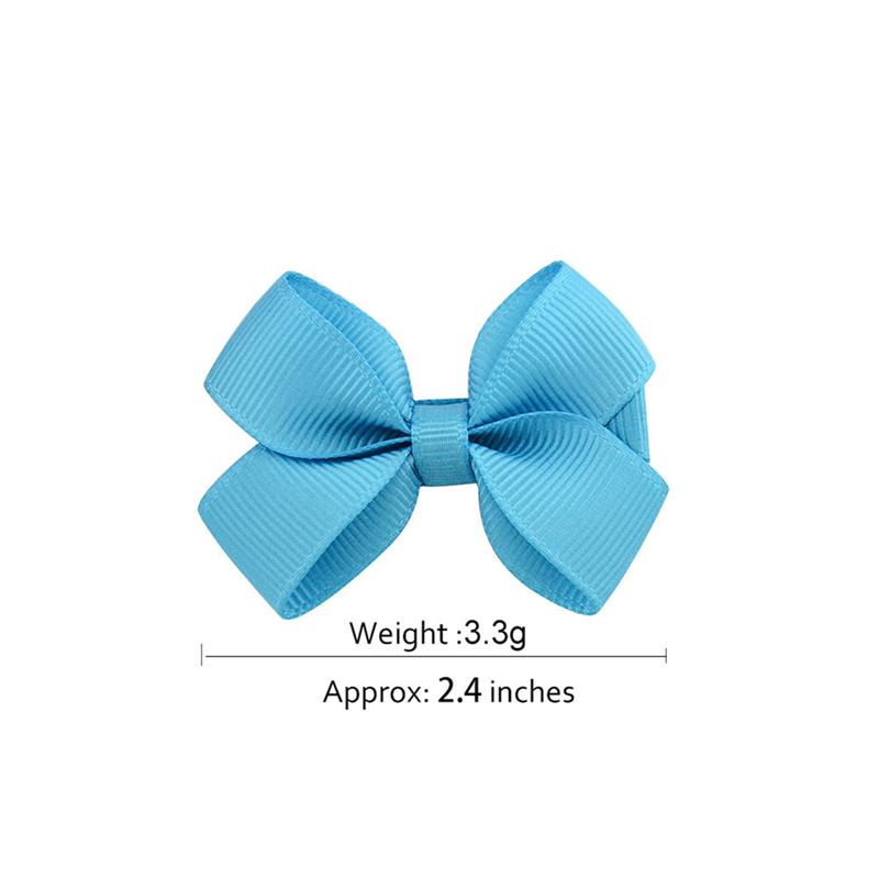 20pcs Hair Bow Boutique Girl Baby Grosgrain Ribbon Alligator Clips Lot