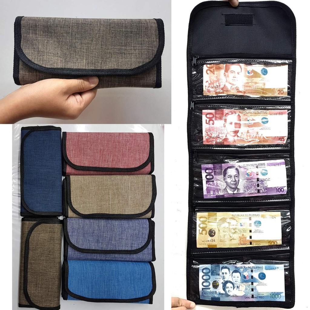 Money Bills Organizer (Color May Vary) Ashy Colors- 1 piece Philippines