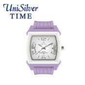 UniSilver TIME Kandy Krushhh Lavender Rubber Watch