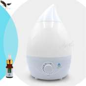 Blue Water Ultrasonic Air Humidifier with LED Light and Fragrance