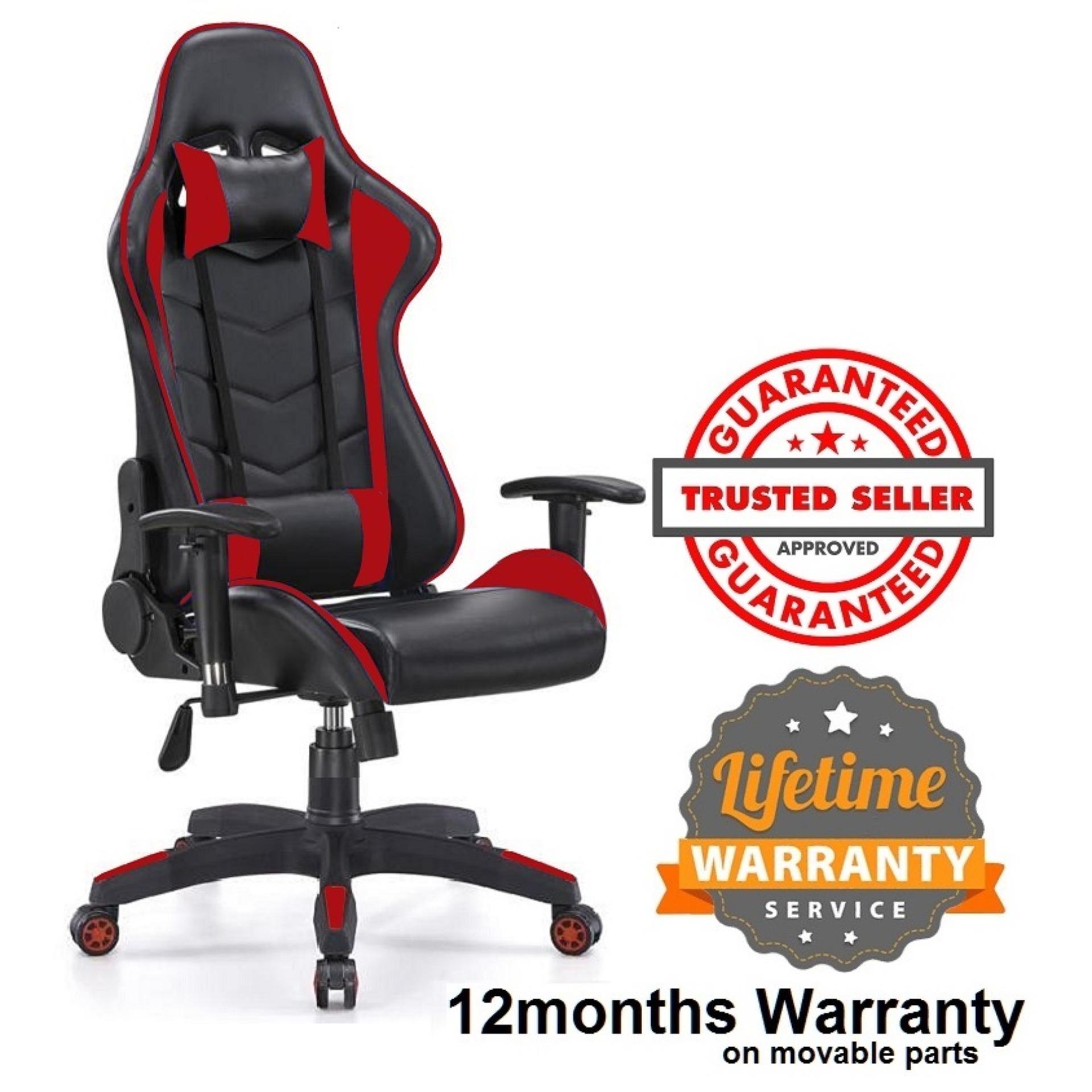 Game Chairs For Gaming Room S Brands Ihome 915 Red Black