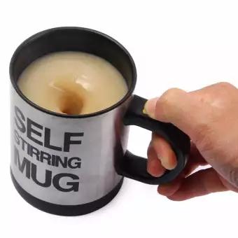 Mug And Saucer For Drinking Cup Prices Brands Review In Self Stirring Coffee Mug Black