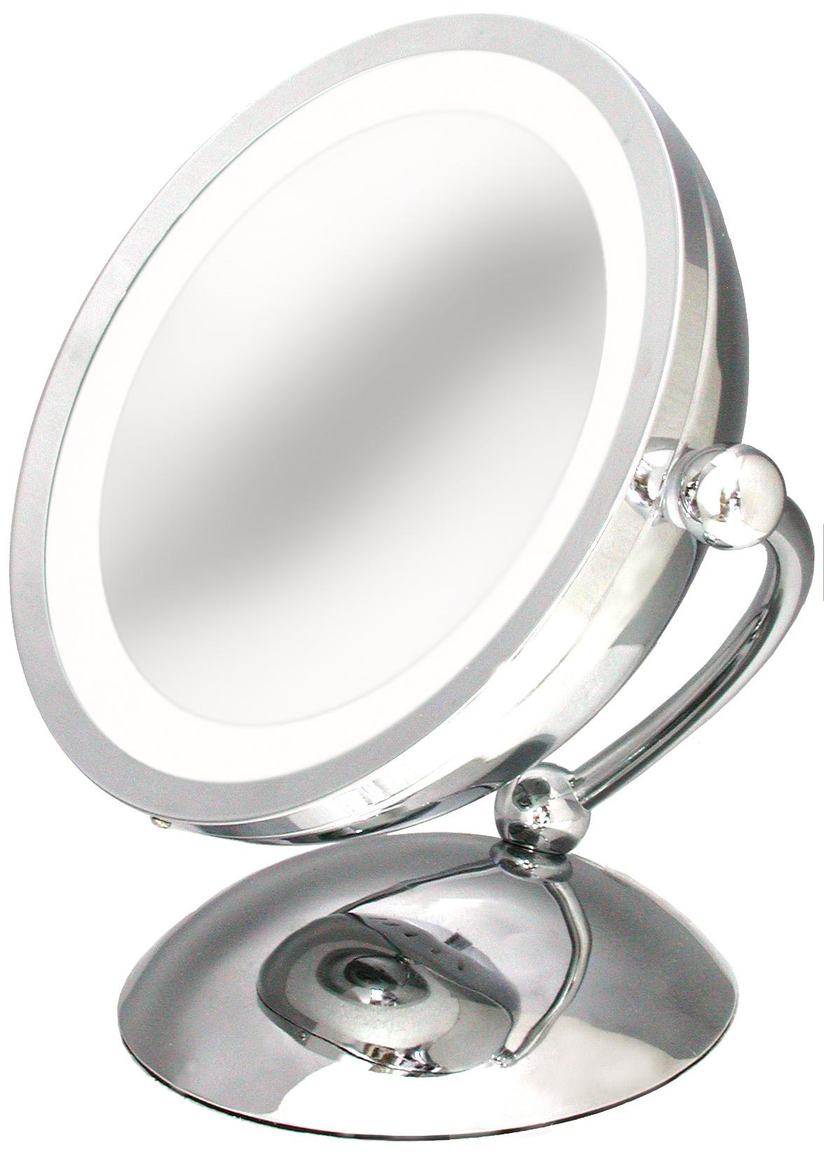 Vanitibasics Clarity 8 3/4 V-arm Lighted Vanity Mirror with Bright Chrome Finish (5x)-M-3V Philippines