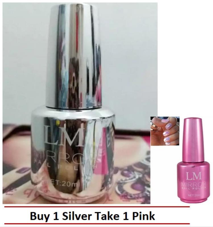 LM Mirror Nail Polish, Silver, Buy 1 Take 1 Philippines