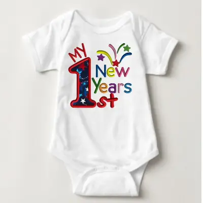 Baby New Year’s Holiday Onesie - My first New Year