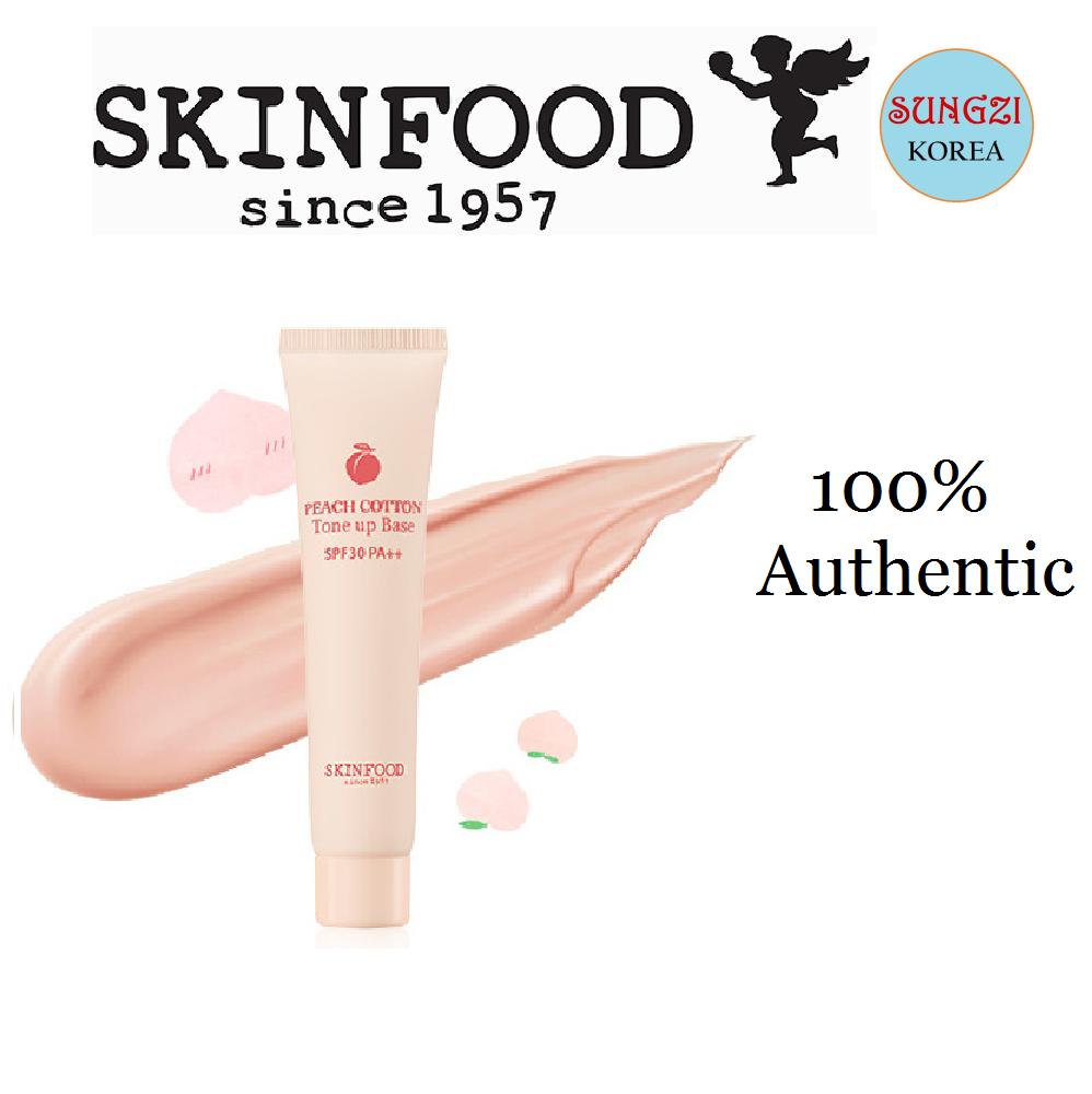 SKINFOOD Peach Cotton Tone Up Base SPF30PA++ (40ml) Authentic Korean Cosmetics Philippines