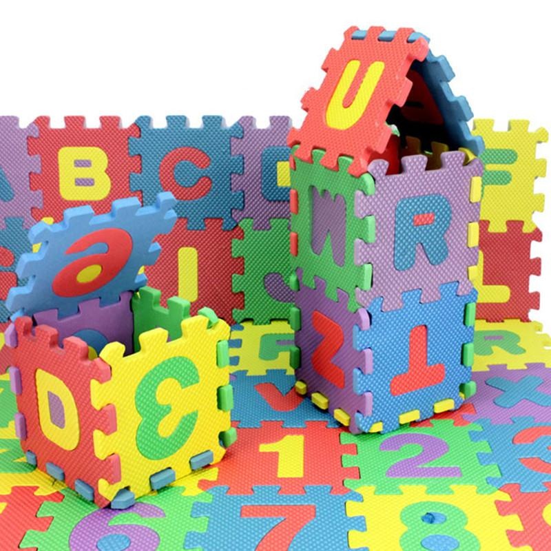 Alphanumeric New Puzzle Mat For Kids Educational Learning Floor Mat For Children