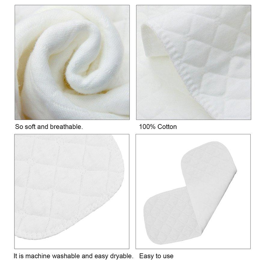 flash sale 10 miếng tã vải cotton nguyên chất có thể tái sử dụng tã lót tã 7