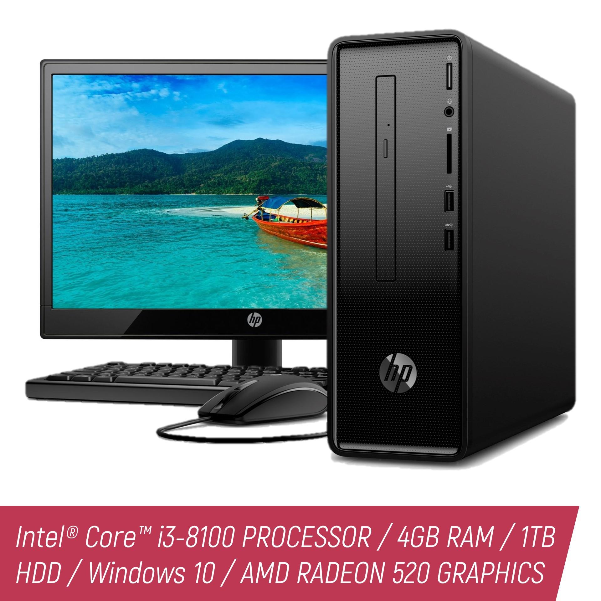 Hp Pc Philippines Desktop Computers For S Reviews Hp Slimline Desktop 290 P0046d Intel Core I3 8100 Processor