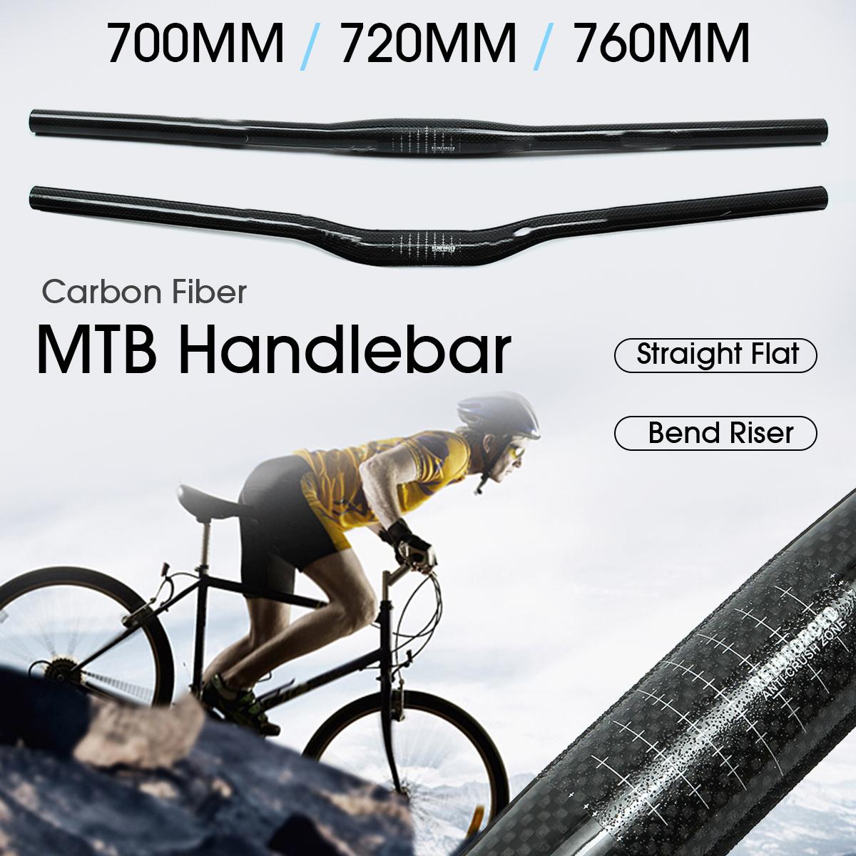 Race Face NEXT Full Carbon Fiber Handlebar Riser//Flat 31.8mm Clamp For Road Bike
