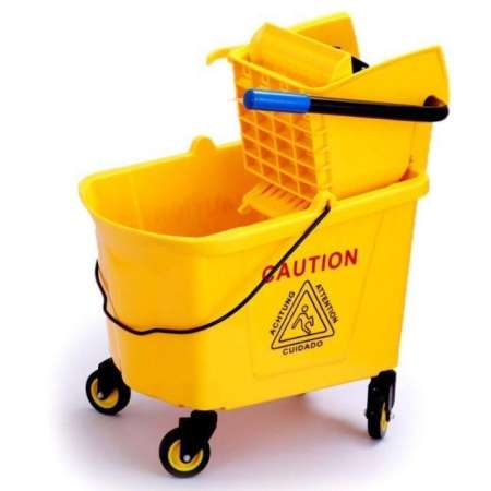 Heavy Commercial Mop Squeezer Bucket 20L 30L 32L 36L