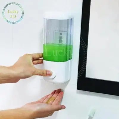 Mount Shower Hand Bath Soap Shampoo Dispenser 500ml