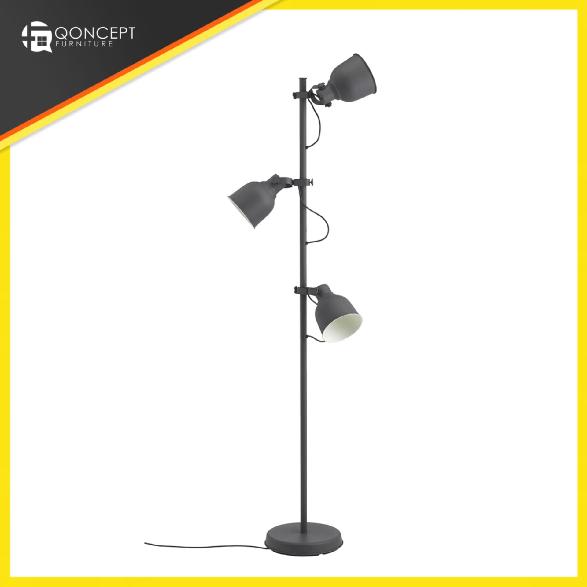 Floor Lamps For Standing Lamp S Brands Review Hektar Floor Lamp W 3 Spot Dark Grey