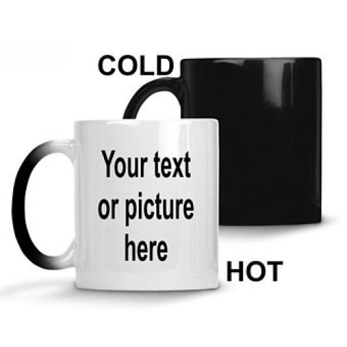 High Quality Customized/ Personalized Color Changing Mug Heat Sensitive Color Changing Magic Coffee Mug /magic Mug By Move Me Daily