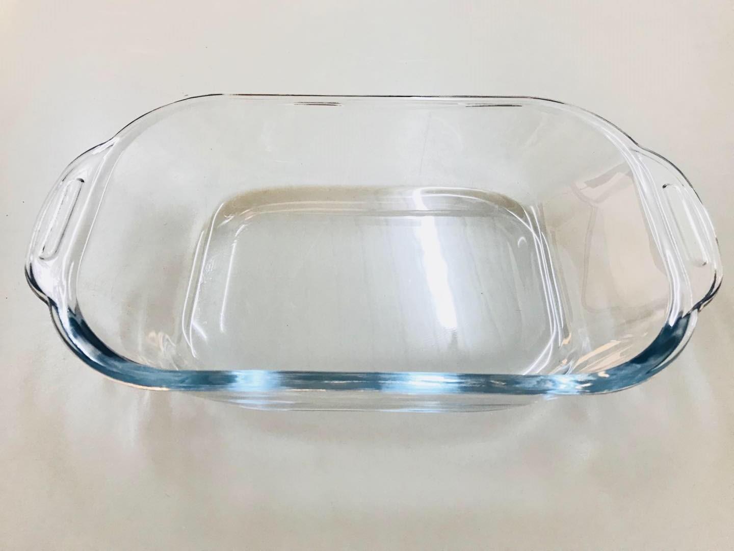 Tp-Y8086-10/bha1 Rectangle Glass Plate / Microwaveable / Baking Dish Jce By Jerry Circle Enterprises