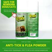 Papi Tick & Flea Powder for Dogs and Cats