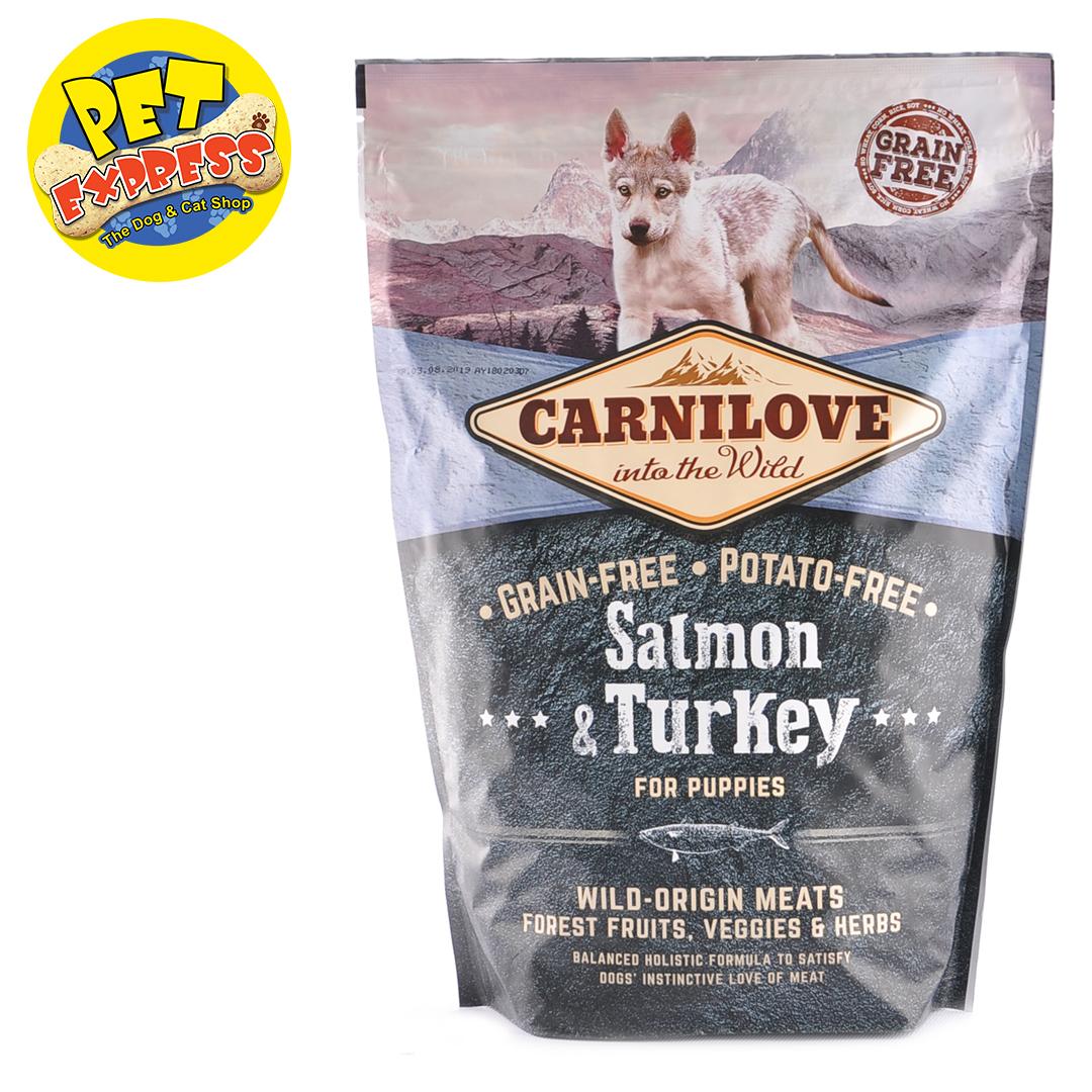 carnilove salmon & turkey for puppies