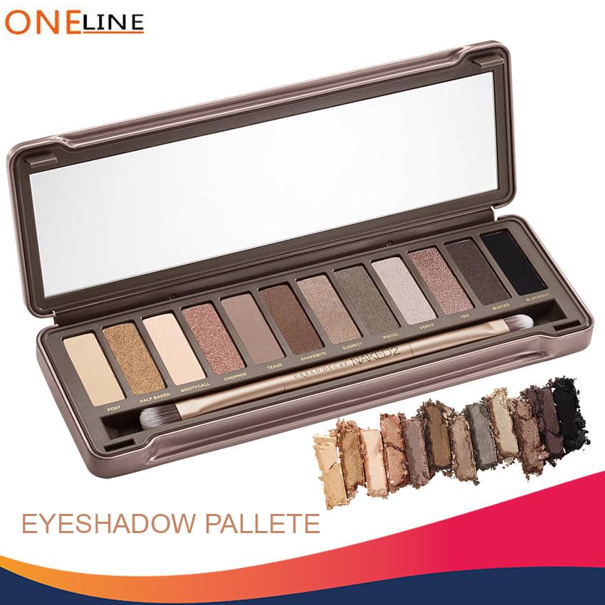 Oneline N2 12 Earth Tone Shade Eyeshadow Pallete Philippines