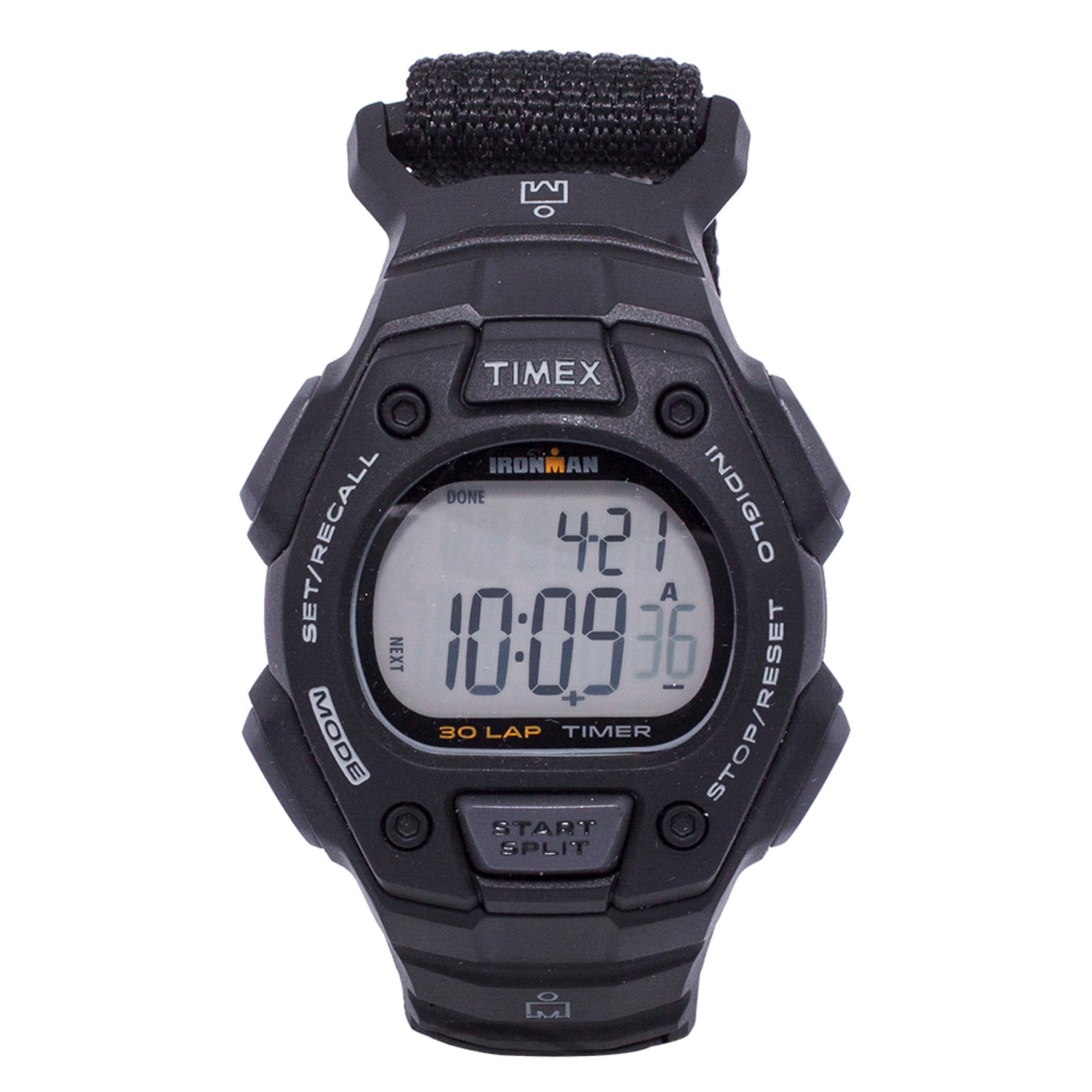 Timex Mens Ironman Traditional Core 30Lap Full Size Black Nylon Watch  TW5K90800