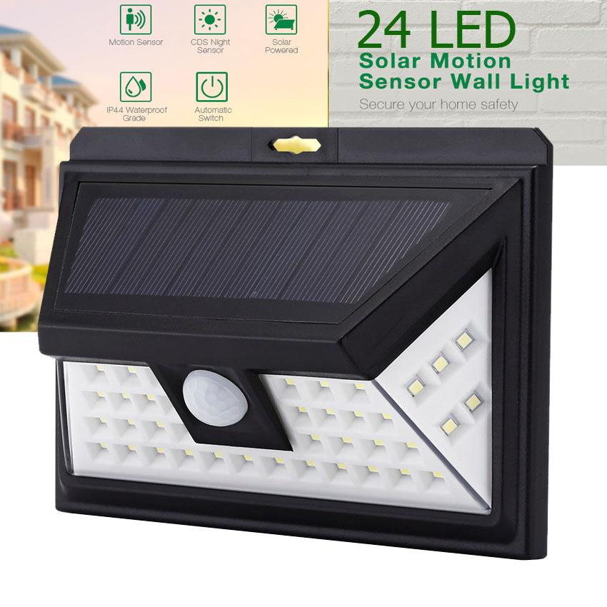 Outdoor Lighting For Lights S Brands Review 24 Led Solar Light Outdoor Waterproof Garden Pir Motion Sensor And Cds Night Power