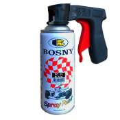 Bosny Gloss Black No 39 Spray Paint with Gun Attachement