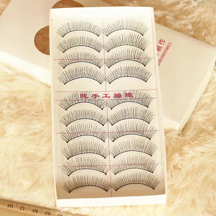 Eye Voluminous Fake Women‘s Lashes Eyelashes Makeup 10 Pairs Philippines