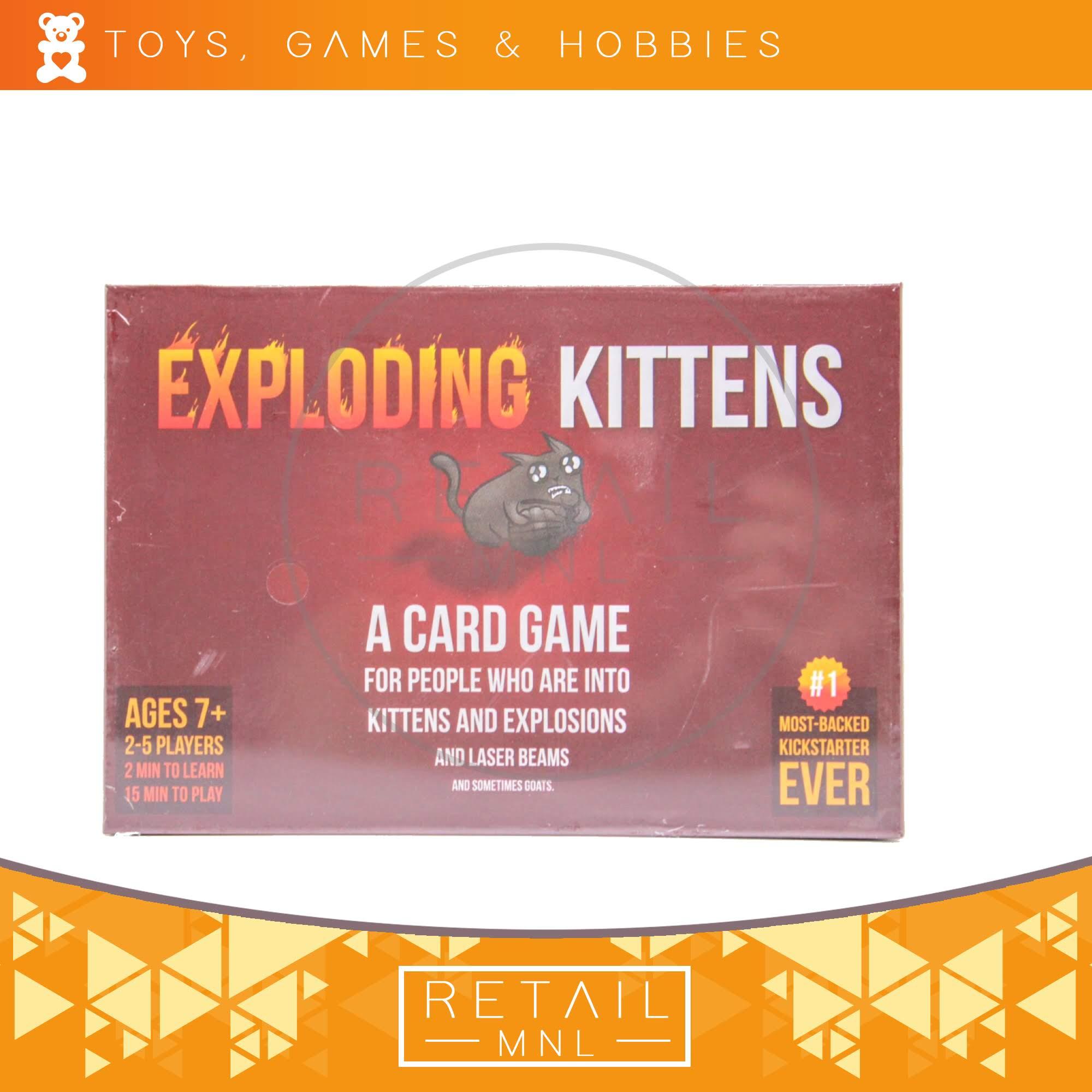 Retailmnl Exploding Kitten Nsfw Version Card Games Kids Toys For Boys Kids Toys For Girls - 