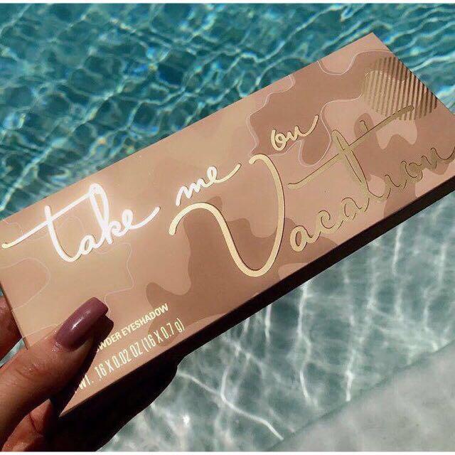 Kylie Eyeshadow Palette (take me on vacation) Philippines