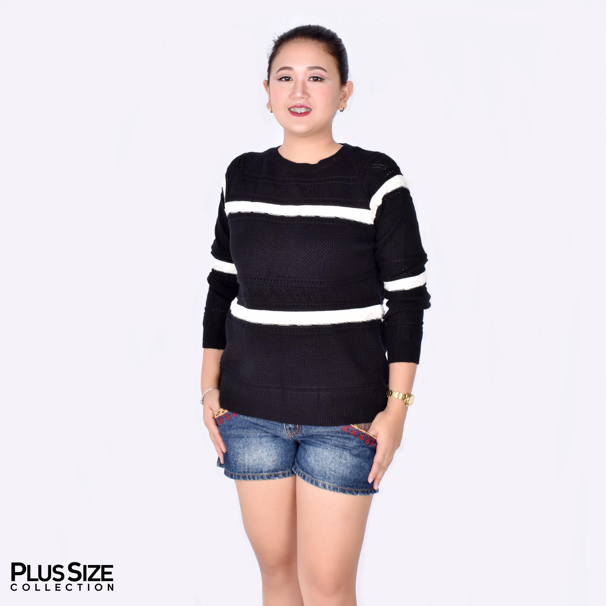 plus size women's sweaters cheap