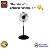Karavision 10" Super-mini Stand Fan with Oscillating Function