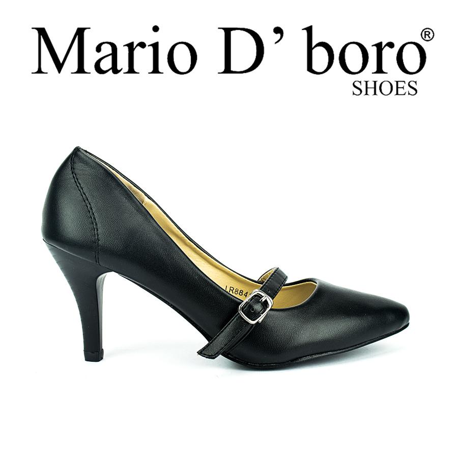 mario de boro black shoes price