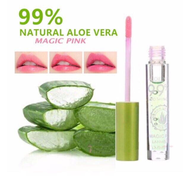 Aloe Vera Lip Gloss Moisture,99% Aloe Vera,Dry and Pale Lips Philippines