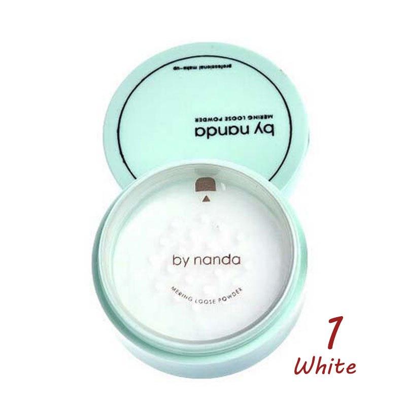 BY NANDA 3 Color Translucent Pressed Powder With Puff Smooth Face Makeup Foundation Waterproof Loose Powder Philippines
