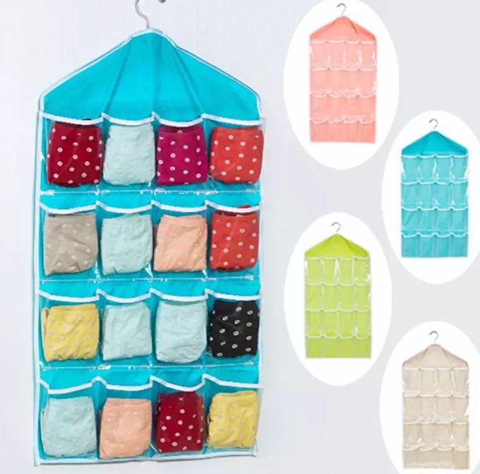 Clothes Organizer For Wardrobe S Brands Phoebe S 16 Pocket Hanging Closet Organizer Jewelry Accessories Underwear Socks Ties Storage