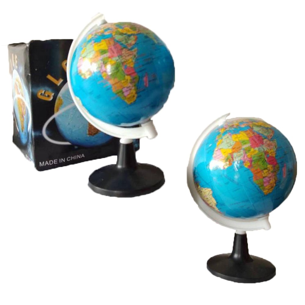 8.5cm Rotating World Earth Globe Atlas Map Geography Education Toy Desktop Decor 358g By Beauty Credit Gift Shop