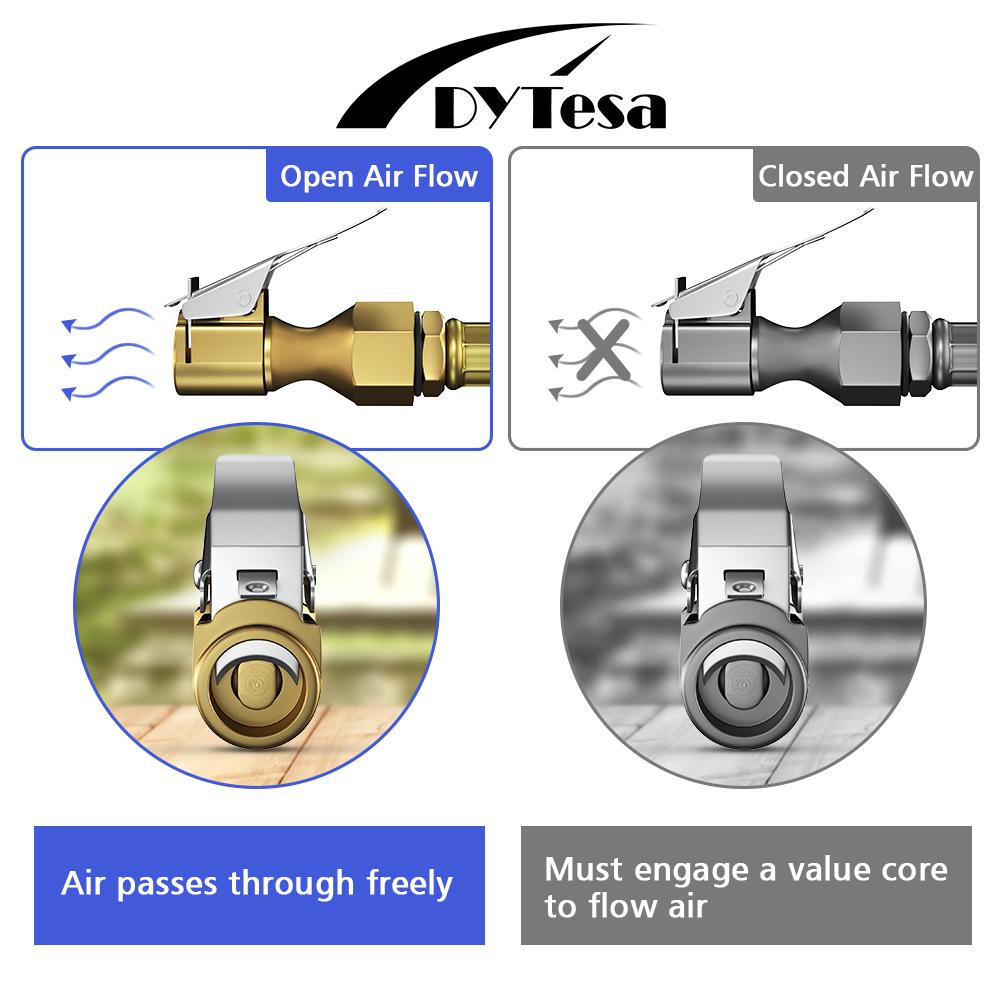 Automotive Tire Repair Kits 2PC for Tire Inflator Open+Closed Flow