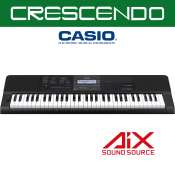 Casio CT-X800-FA 61-Key Keyboard with Free Adapter