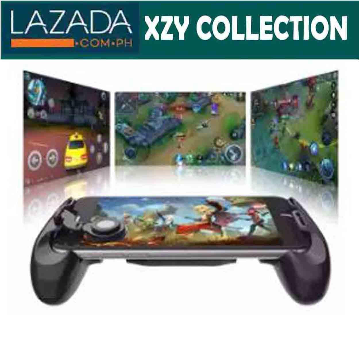 New Latest Gamegrip with Joystick extended gamepad for all smartphones  Iphone and Android mobile legends PUBG JL01 - 