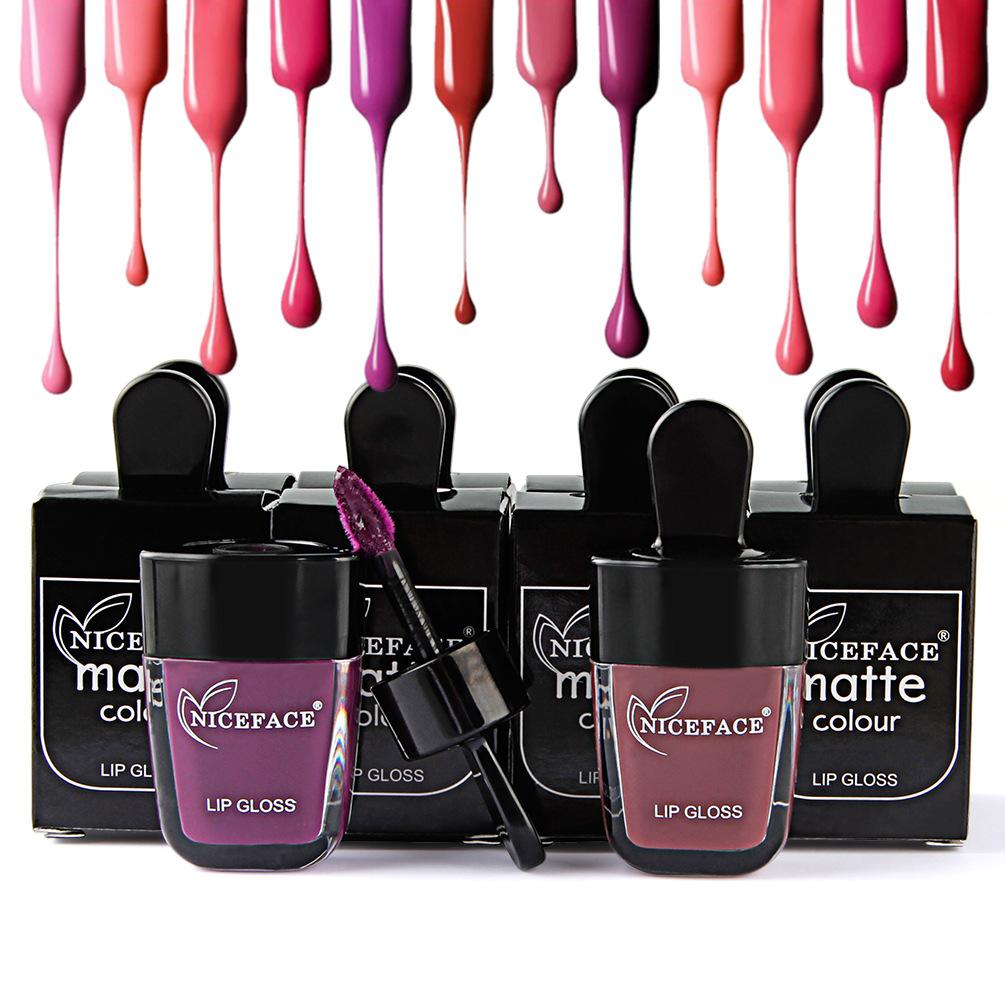NICEFACE Waterproof Matte Liquid Lipstick Lips Tattoo Tints Makeup Sheer Moisturizing Lasting Natural Charming Lips Philippines
