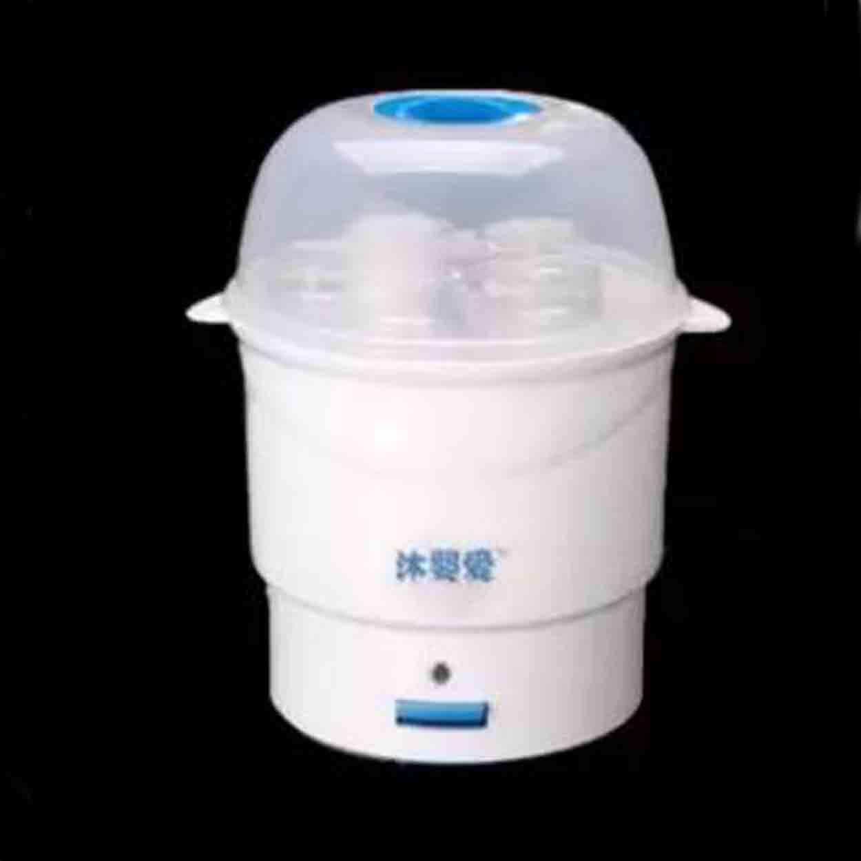 Milk bottle steam store sterilizer