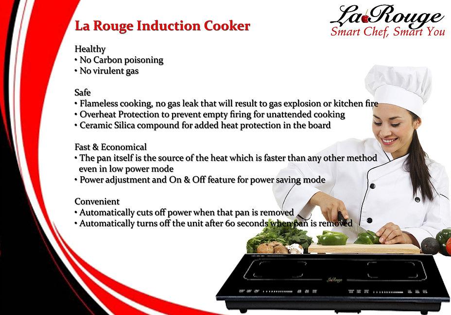 la chef double induction cooktop price