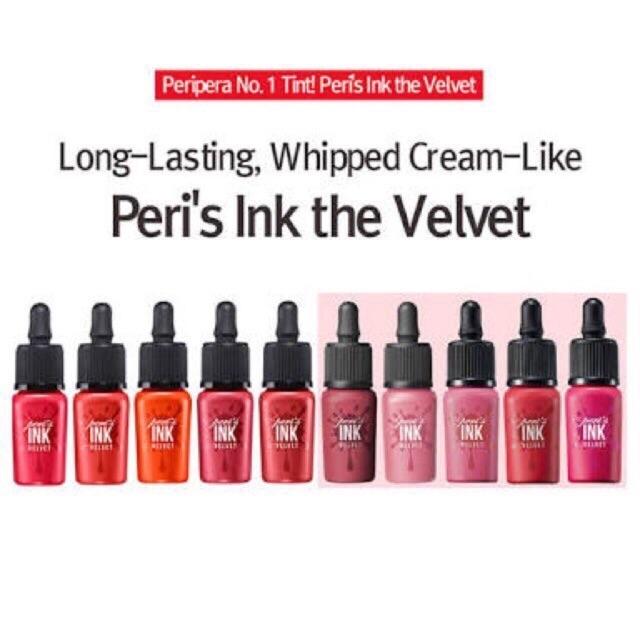 Peri-pera Peris Ink Velvet Lipstick Lipgloss Philippines