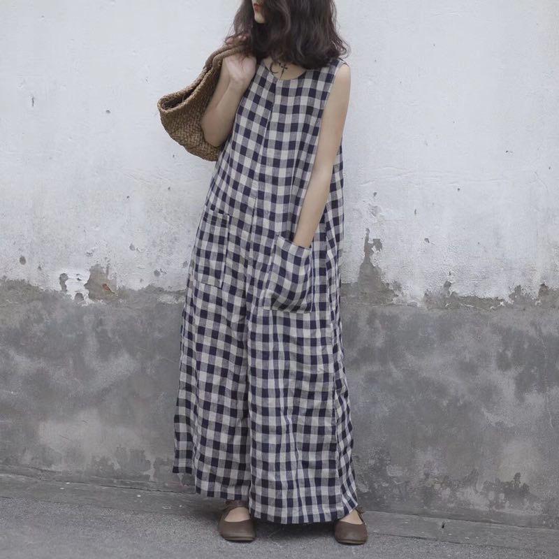 baggy culotte jumpsuit