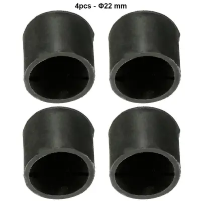 ABH 4Pcs/Set Rubber Protector Caps Anti Scratch Cover for Chair Table Furniture Feet Leg