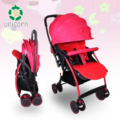 Unicorn GAB T05 Portable Folding Newborn Infant Baby Stroller Reversible Handle
