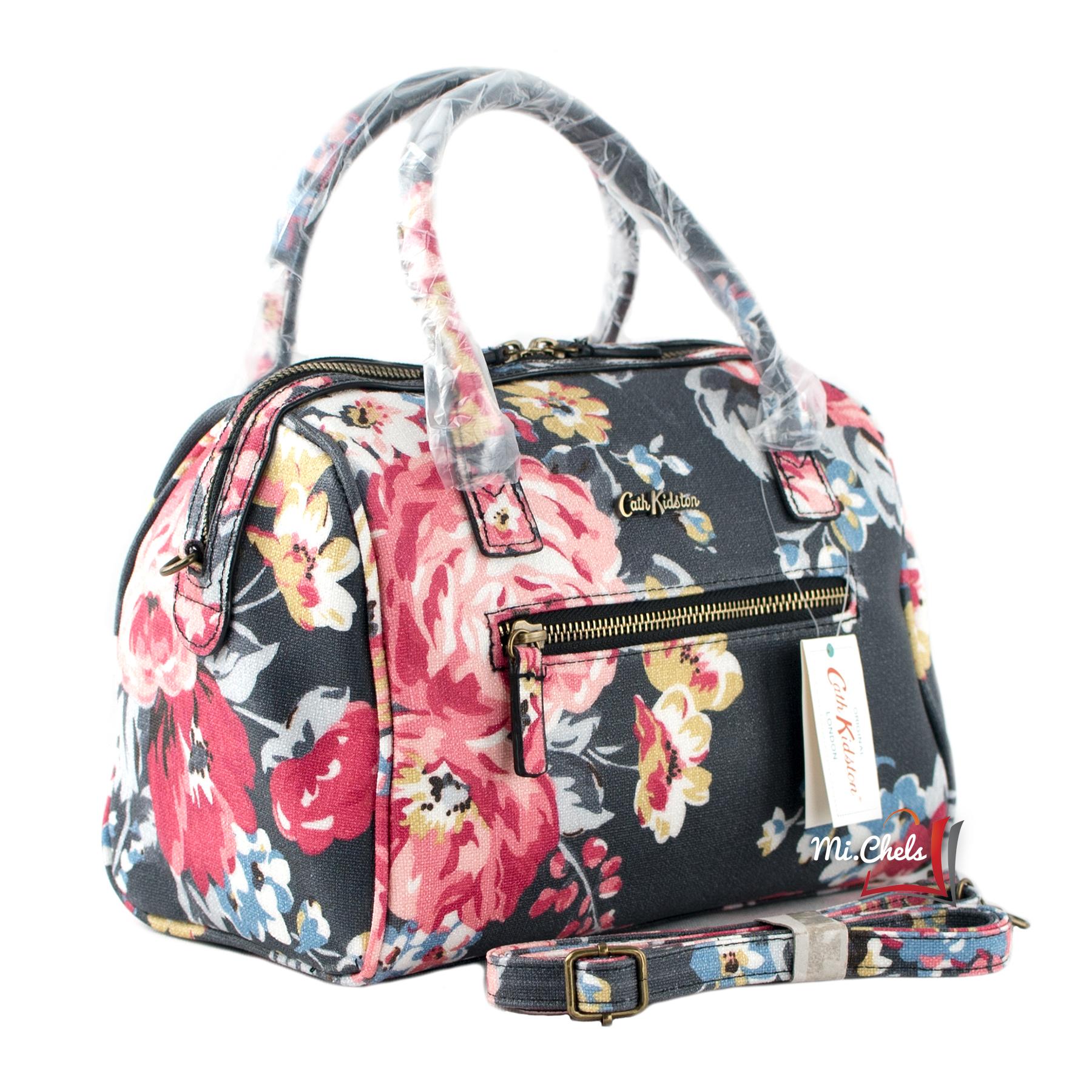 Cath Kidston Bags For Women Philippines Womens Cath Kidston Embossed Bowler With Detachable Strap Garden Rose