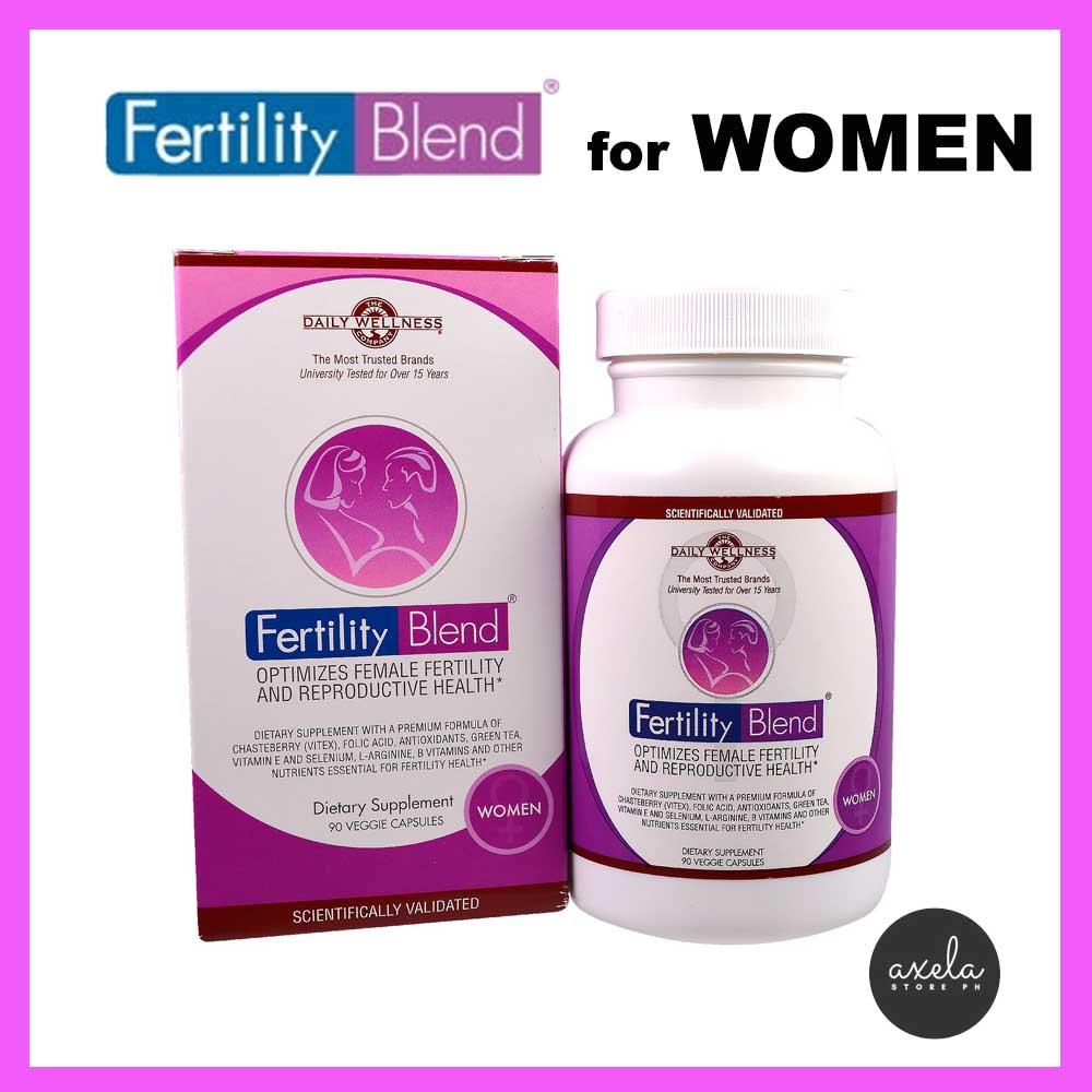 Fertility Blend For Women Female Fertility Enhancer One Month Supply 90 Capsules Pregnancy Support By The Daily Wellness - 