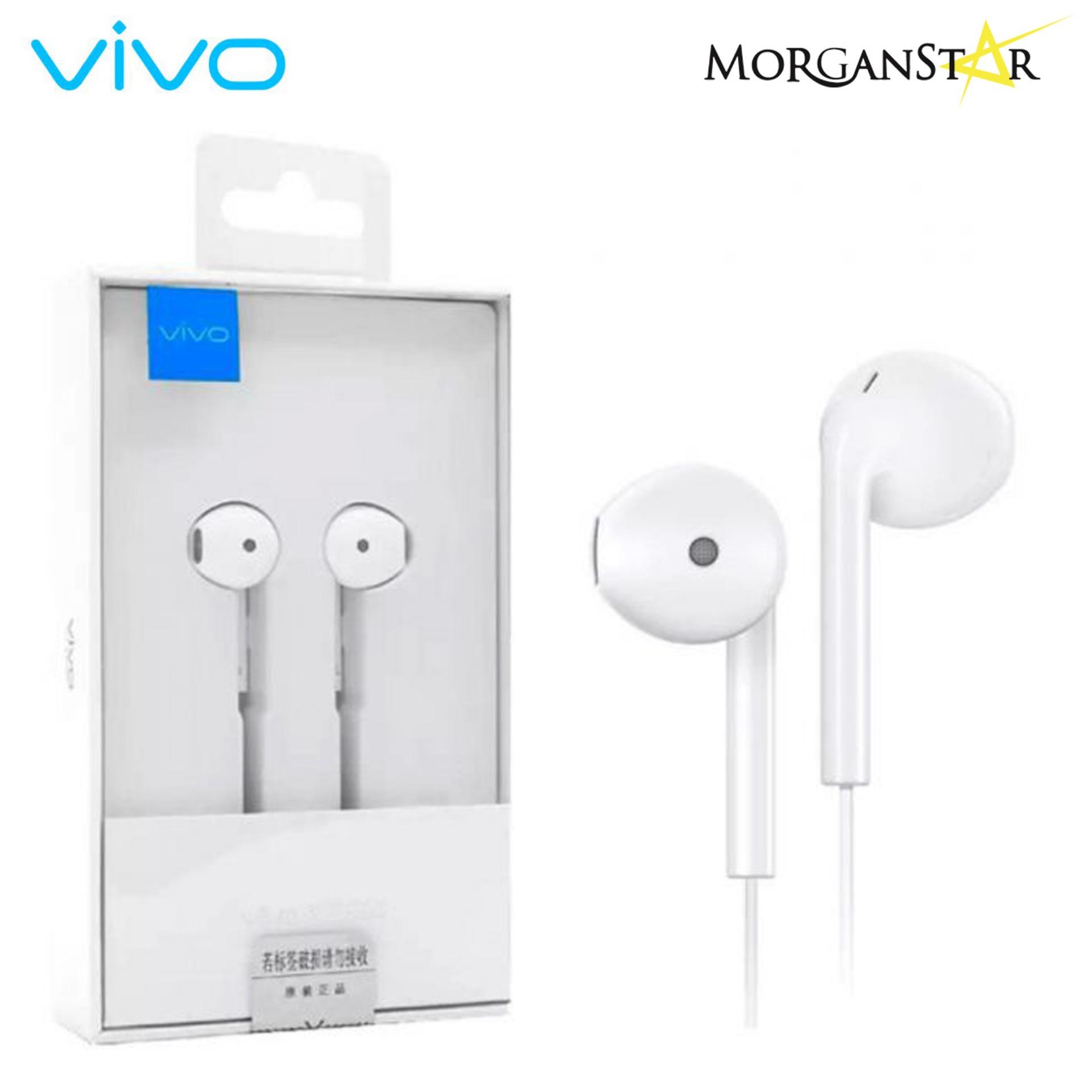 Vivo Philippines Vivo price list Smartphone & Bluetooth Headphone Vivo XE680 In ear 3 55mm Authentic With Remote & Mic Headset White